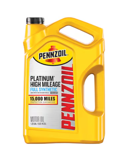 platinum high milleage full syntethic oil