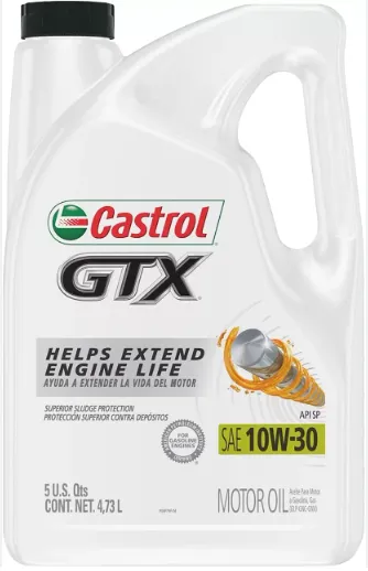 castrol gtx conventional oil