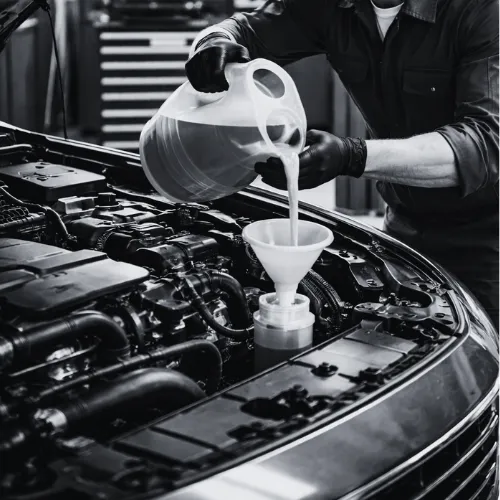 DRAIN COOLANT & FILL SERVICE EXPRESS AUTO CARE