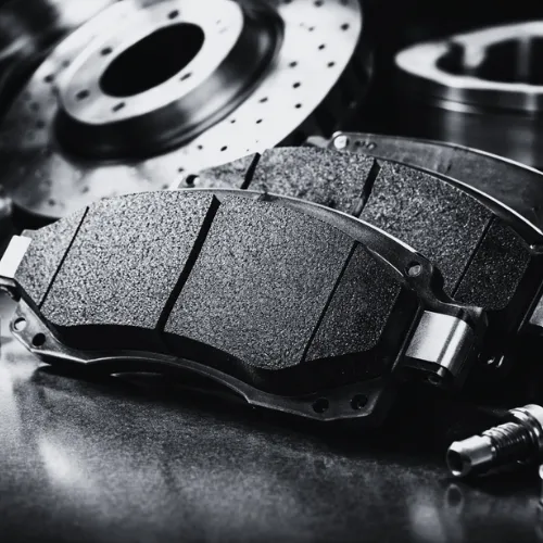 FRONT BRAKE PADS + ROTORS + FLUID FLUSH service picture