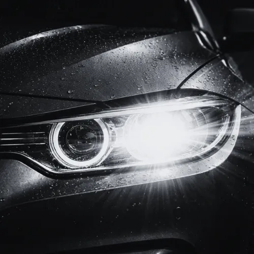 RIGHT HIGH BEAM HEADLIGHTS