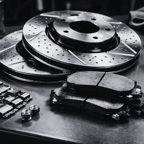 rear brake shoes and drums service picture